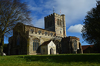 The church from the south March 2016